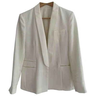 Pre-owned Comptoir Des Cotonniers White Jacket
