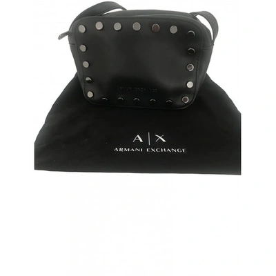 Pre-owned Emporio Armani Crossbody Bag In Black