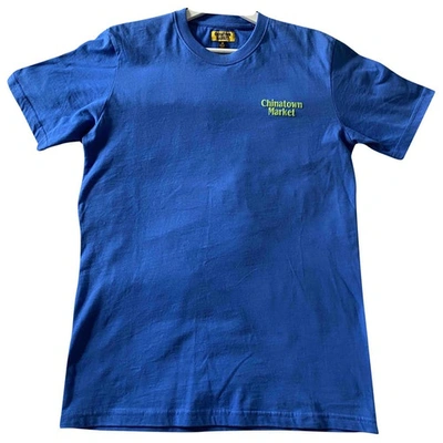 Pre-owned Chinatown Market Blue Cotton T-shirts