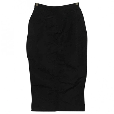 Pre-owned Jean Paul Gaultier Mid-length Skirt In Black