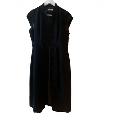 Pre-owned Calvin Klein Black Dress