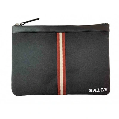 Pre-owned Bally Cloth Small Bag In Black