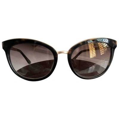 Pre-owned Tom Ford Brown Sunglasses