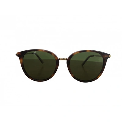 Pre-owned Bottega Veneta Brown Sunglasses