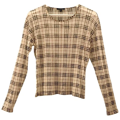Pre-owned Burberry Multicolour  Top