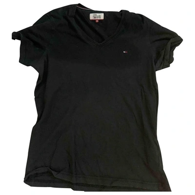 Pre-owned Tommy Hilfiger Black Cotton T-shirts