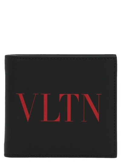 Shop Valentino Vltn Wallet In Black