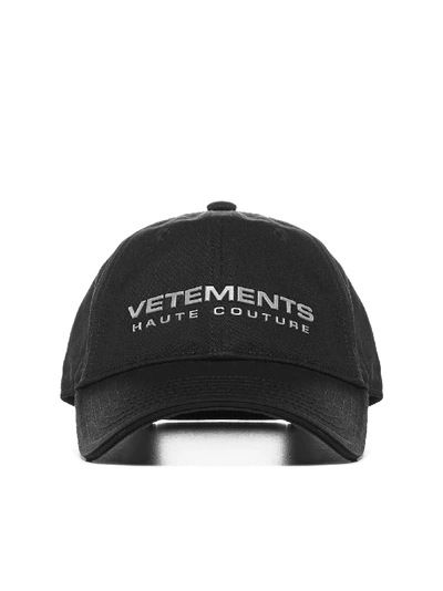 Shop Vetements Hat In Black
