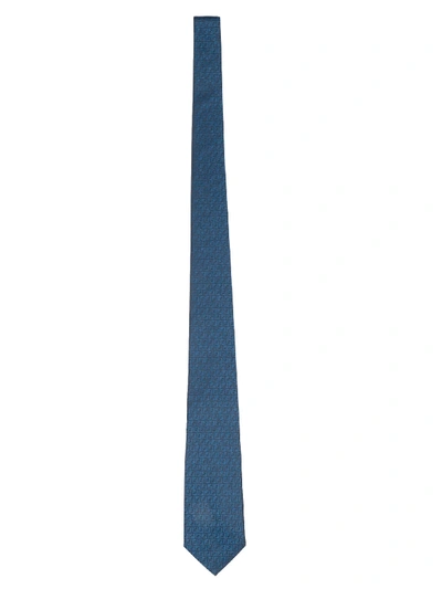Shop Fendi Cravatta In Blue