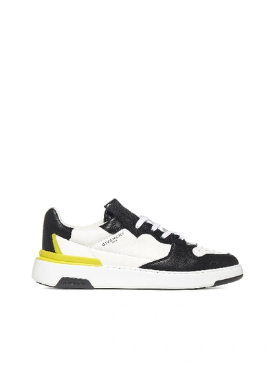 Shop Givenchy Sneakers In Black White Yellow