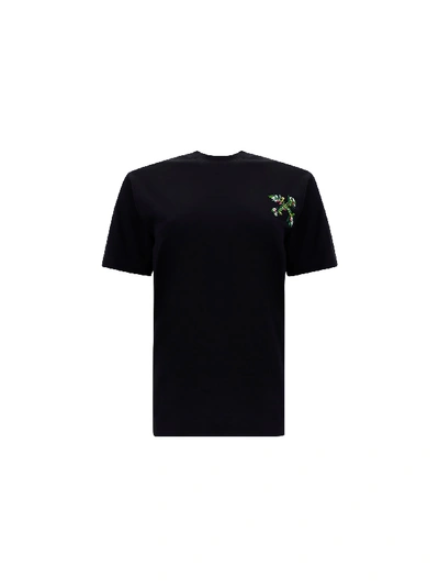 Shop Off-white T-shirt In Black Gree