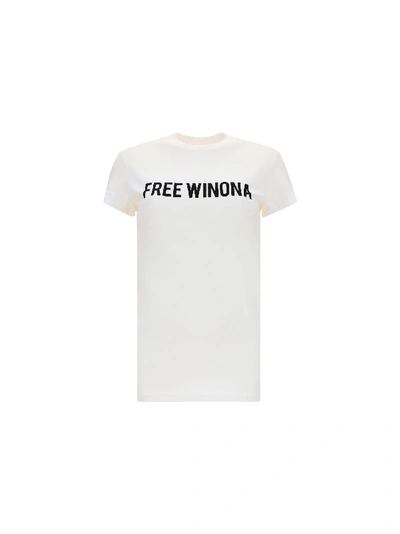 Shop Off-white T-shirt In White Blac