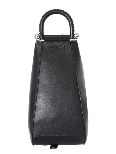 Shop Jw Anderson Small Wedge Bag In Nero