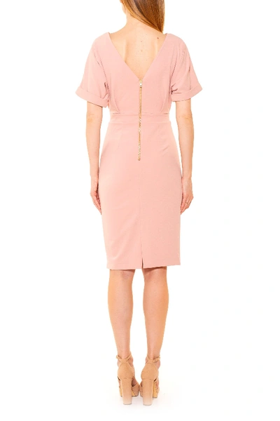 Shop Alexia Admor Dolman Sleeve Sheath Dress In Blush