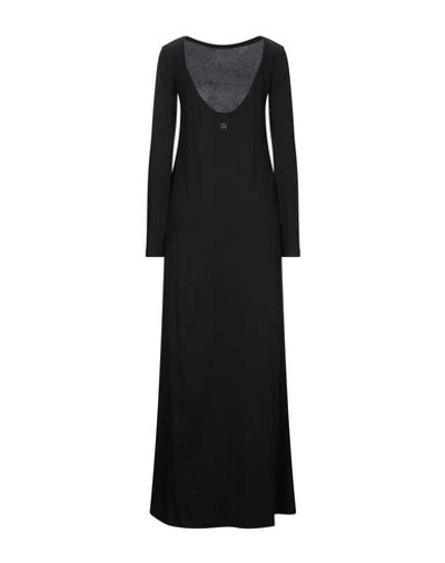 Shop Douuod Long Dress In Black
