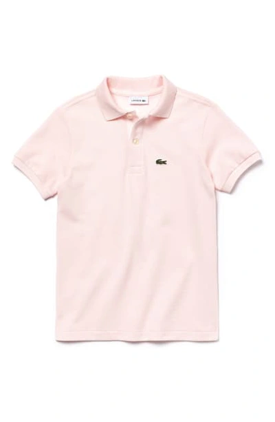 Lacoste Kids' Baby Boys Short Sleeve Classic Pique Polo Shirt In Flamingo  Pink | ModeSens