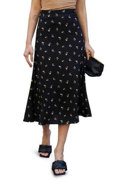 Shop Reformation Bea Midi Skirt In Briar