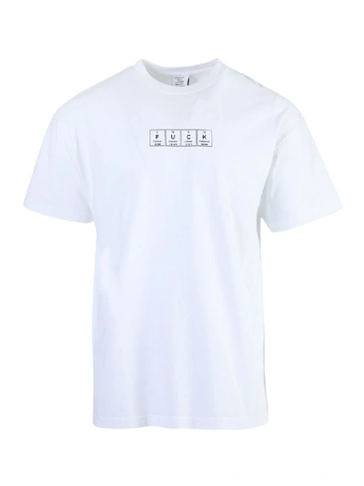 Shop Vetements Chemical Fuck T-shirt In White