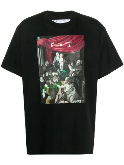 Shop Off-white Caravaggio Painting T-shirt In Black