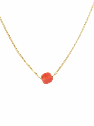 Shop Aliita 9kt Gold Sun Necklace In Not Applicable