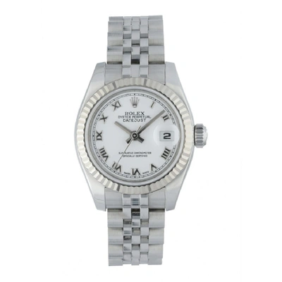 Shop Rolex Oyster Perpetual Datejust 179174 Ladies Watch Box Papers In Not Applicable