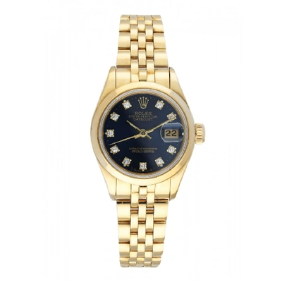 Shop Rolex Datejust President 69168 Ladies Watch In Not Applicable