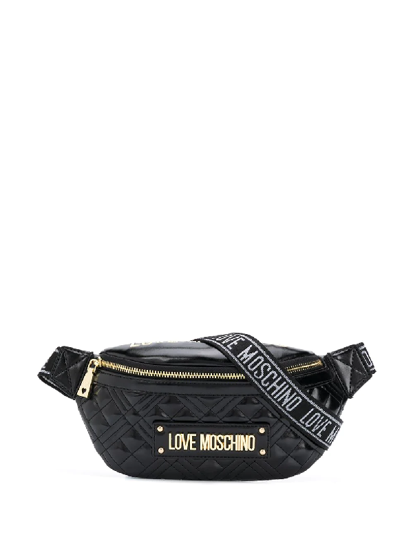 moschino quilted purse