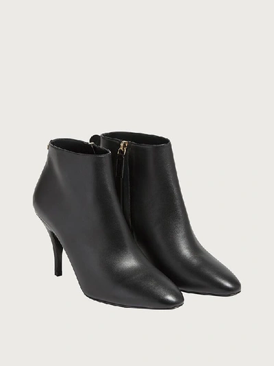 Shop Ferragamo Ankle Boot In Black