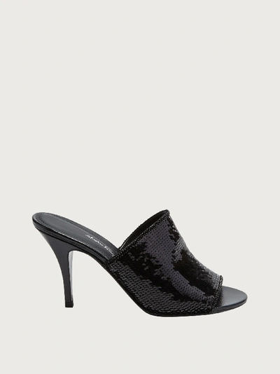 Shop Ferragamo Sandal In Black