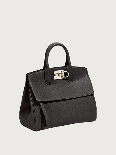 Shop Ferragamo Studio Bag (s) In Black