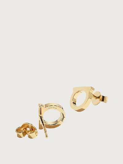 Ferragamo Gancini Earrings (s) In Gold