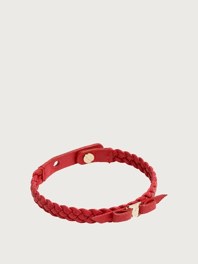 Salvatore Ferragamo Vara Bow Bracelet In Red | ModeSens