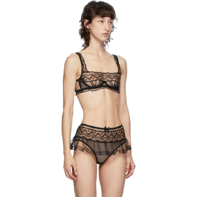 Shop Agent Provocateur Black Lace Austin Bra