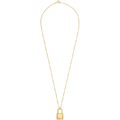Shop Dear Letterman Gold Demna Pendant Necklace