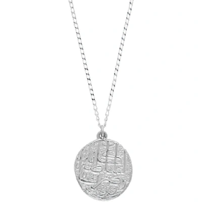 Shop Dear Letterman Silver Dahmi Pendant Necklace