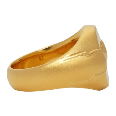 Shop Dear Letterman Gold Waed Ring