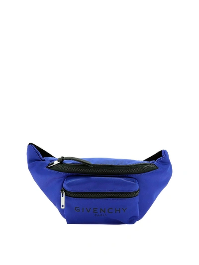 Shop Givenchy Light 3 Belt Bag In Blue