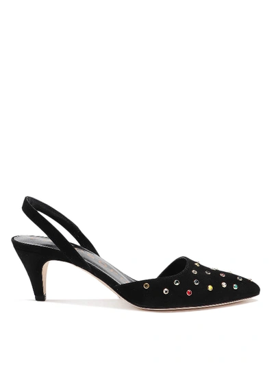 Shop Philosophy Di Lorenzo Serafini Embellished Pumps In Black