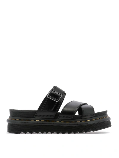 Shop Dr. Martens Ryker Sandals In Black