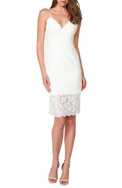 bardot sienna lace cocktail dress