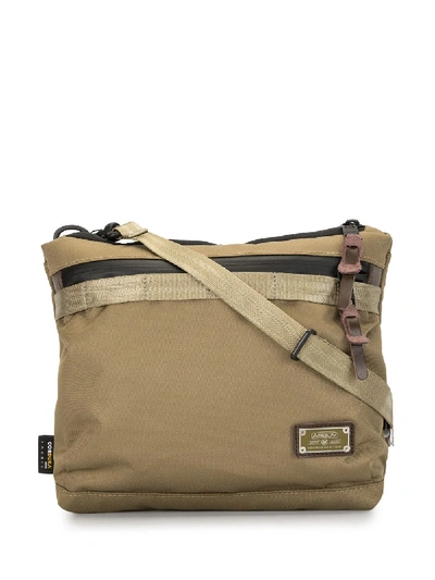 Shop As2ov Cordura Dobby Shoulder Bag In Brown