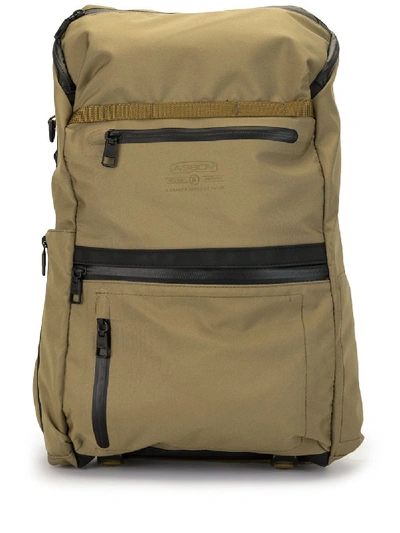 Shop As2ov Cordura Waterproof Backpack In Brown