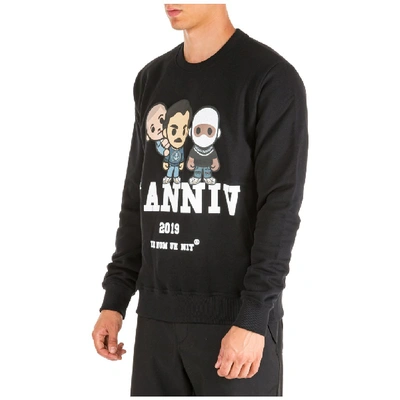 Shop Ih Nom Uh Nit 3 Anniv Print Sweatshirt In Black