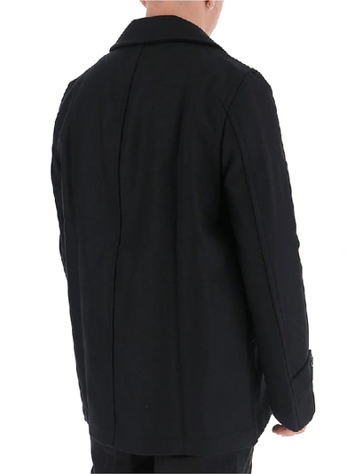 Shop Comme Des Garçons Shirt Double In Black