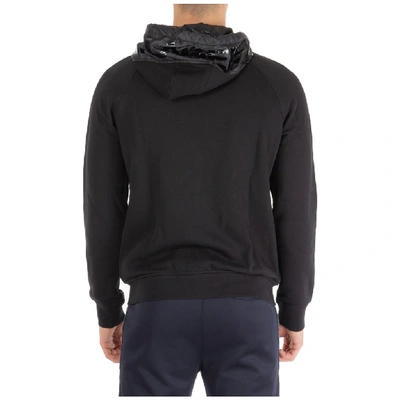 Shop Karl Lagerfeld K/ikonik Zipped Sweatshirt In Black