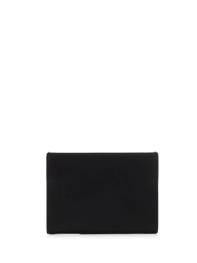 Shop Valentino Vltn Cardholder In Black