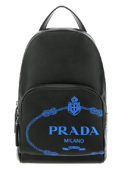 Shop Prada Logo Motif One In Black