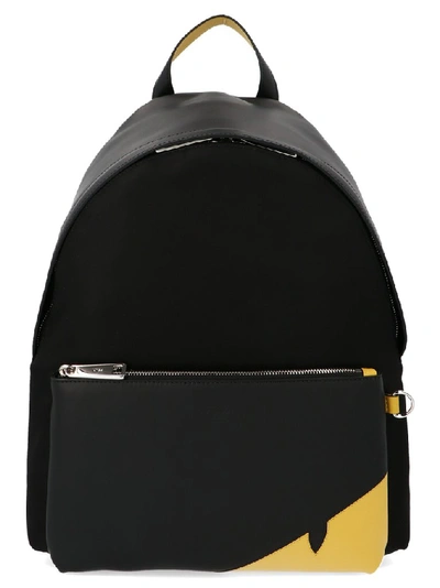Shop Fendi Corner Bugs Backpack In Black