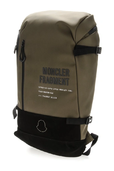 Shop Moncler Genius Moncler X Fragment Hiroshi Fujiwara Backpack In Green