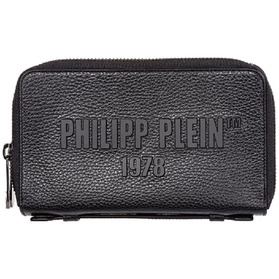 Shop Philipp Plein Logo Document Holder In Black